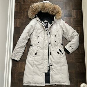 Canada Goose Small Kensington Parka Light Grey
